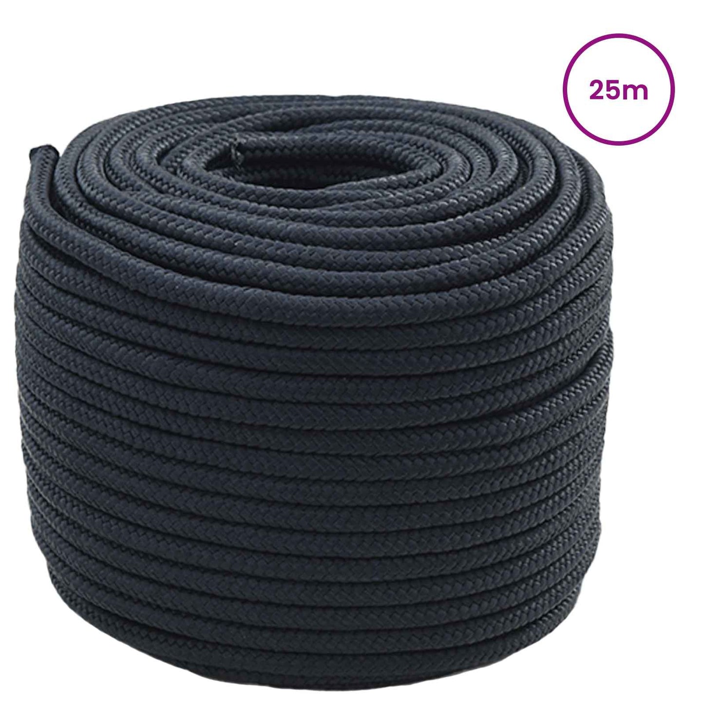 Båtsnor Kongeblå 25 m Polyester