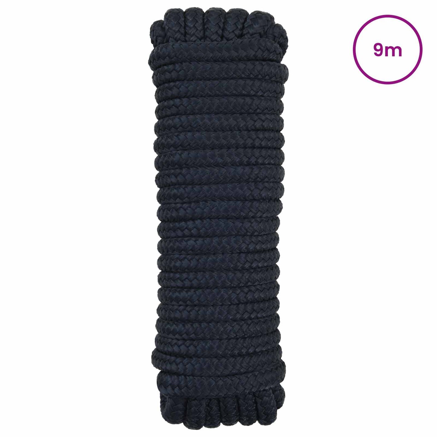 Båtsnor 14 mm 9 m Kongeblå Polyester