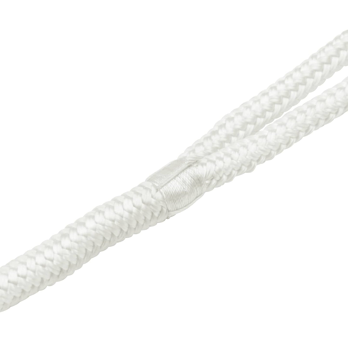 Båtsnor 10 mm 12 m Hvit Polyester