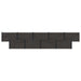 Gjerdeplate 9 pcs WPC og Aluminium Svart