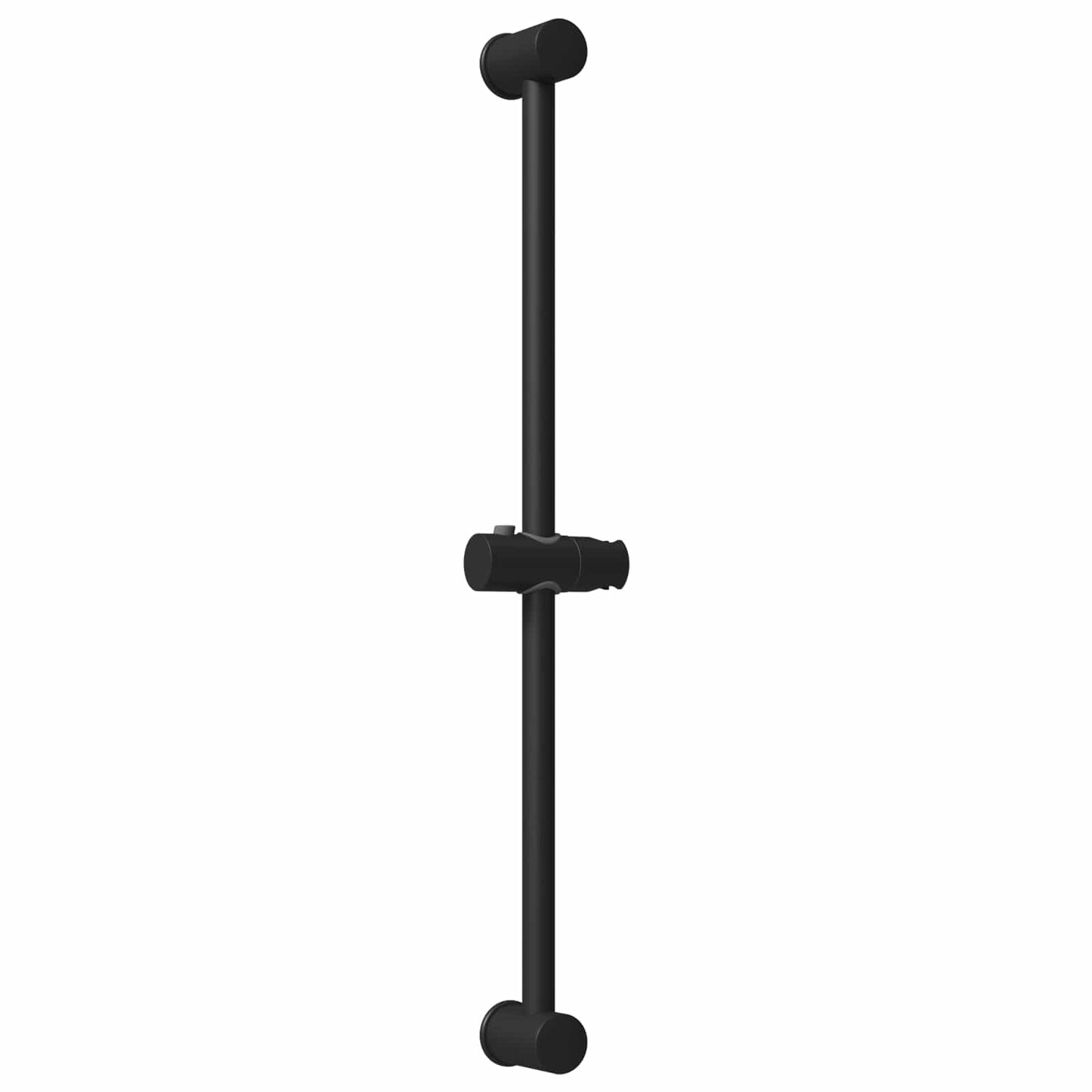 Dusjhodeholder Svart 71 cm Rustfritt stål