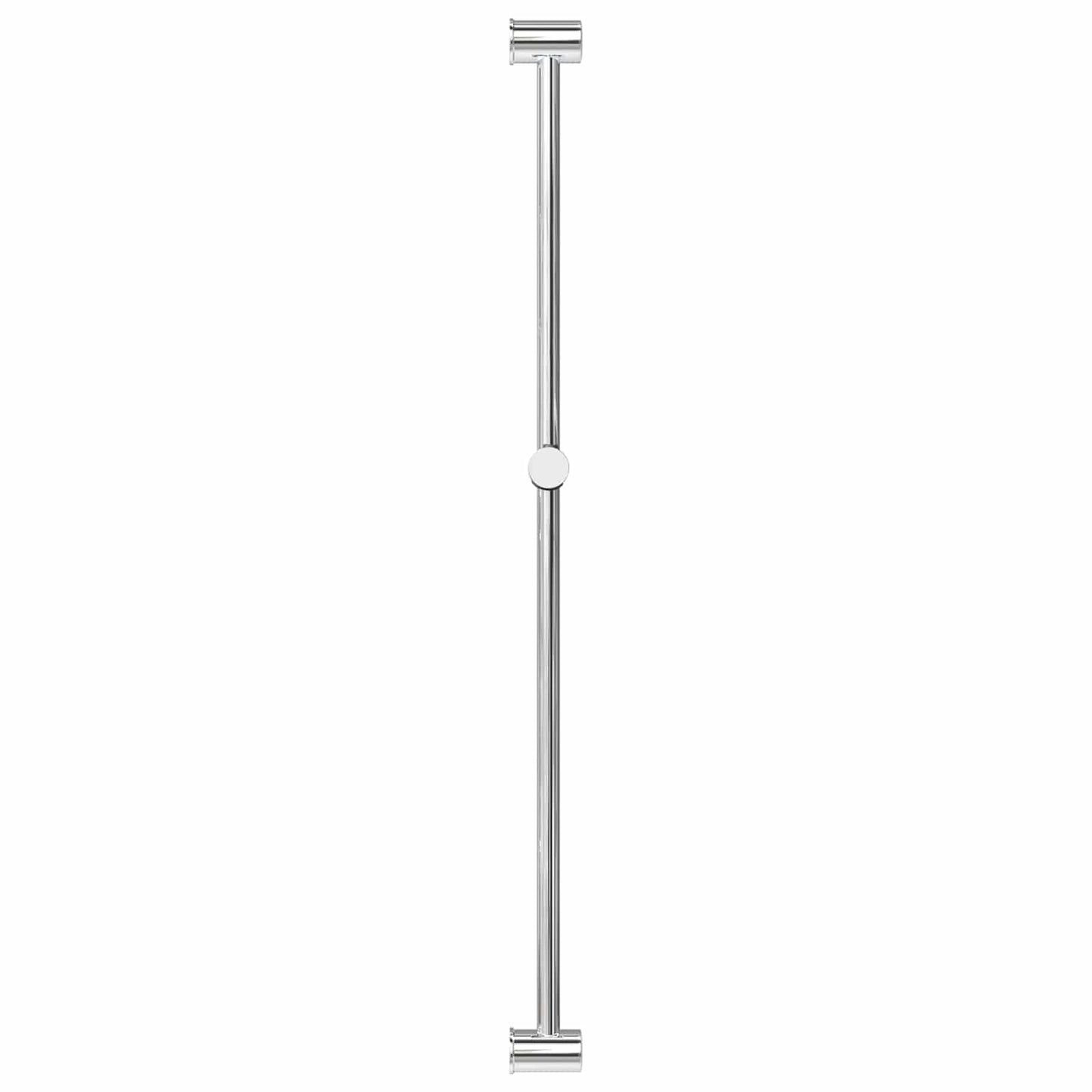 Dusjhodeholder Krom 101 cm Rustfritt stål