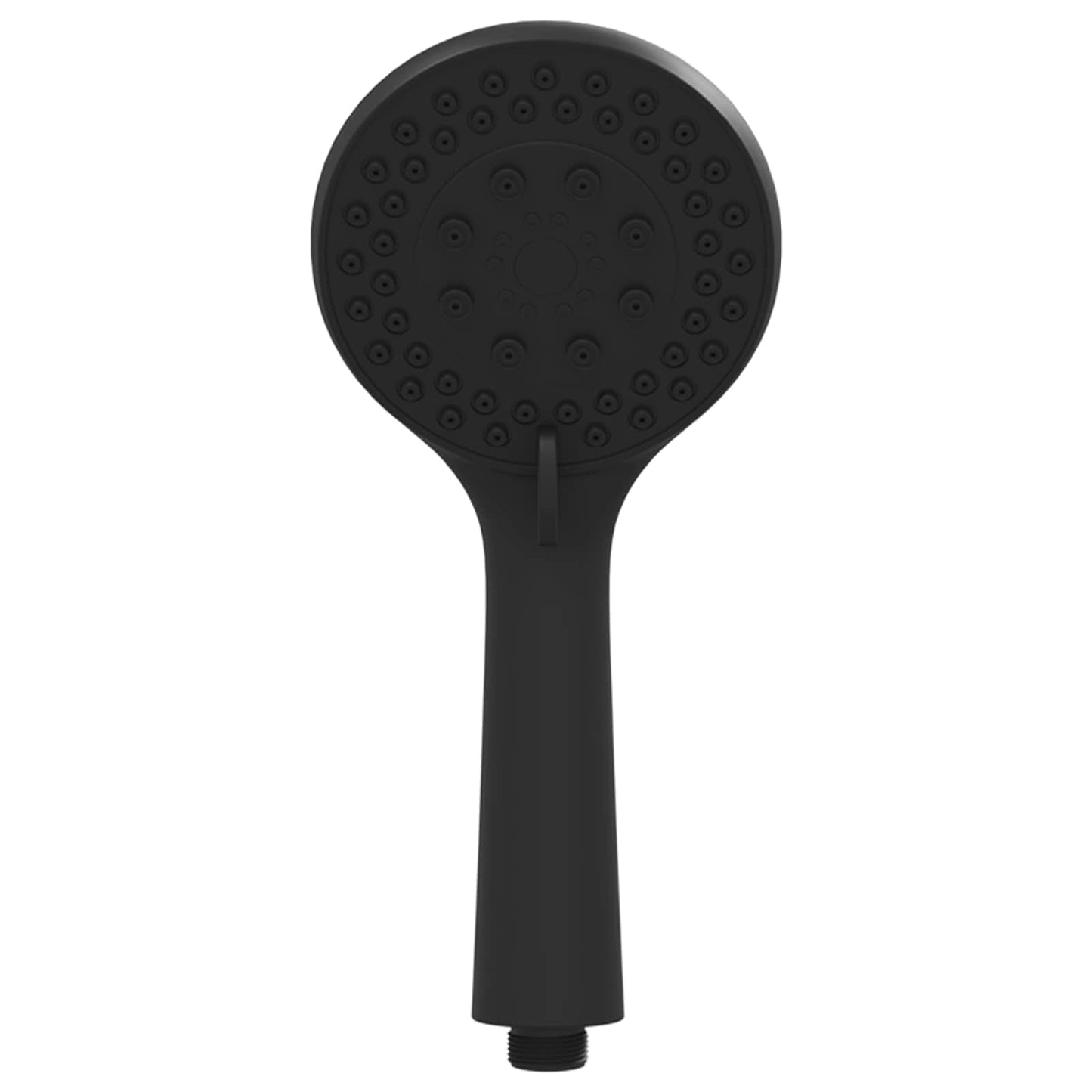 Dusjhode Sett Svart 150 cm Rustfritt stål