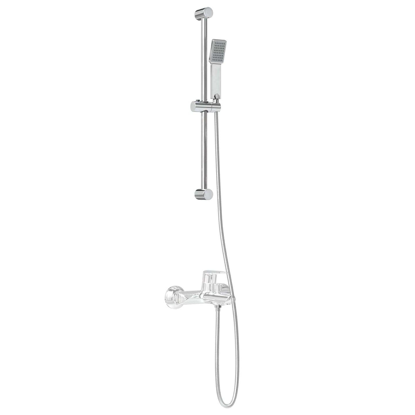 Dusjsystemsett Krom 70 cm Rustfritt stål
