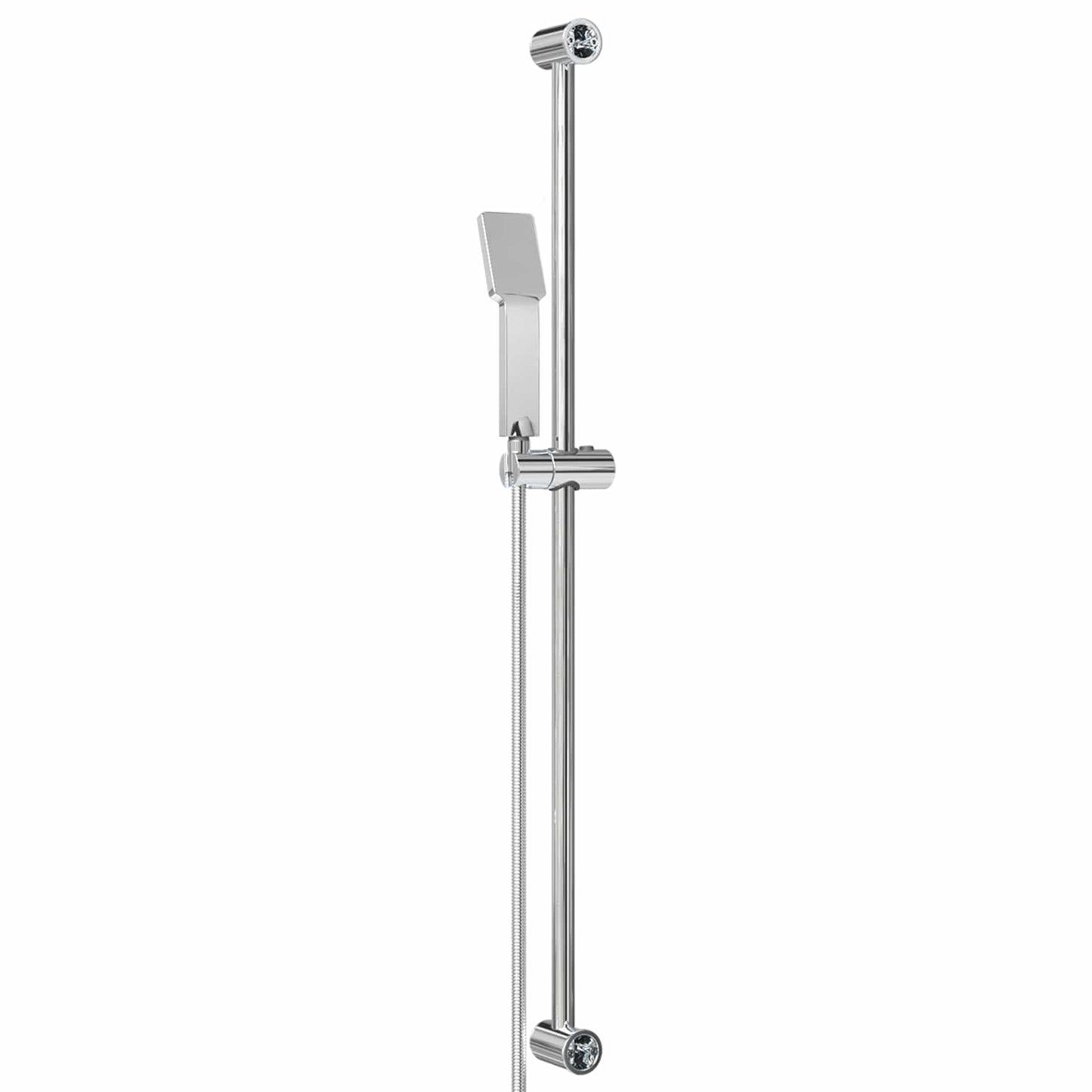 Dusjsystemsett Krom 100 cm Rustfritt stål