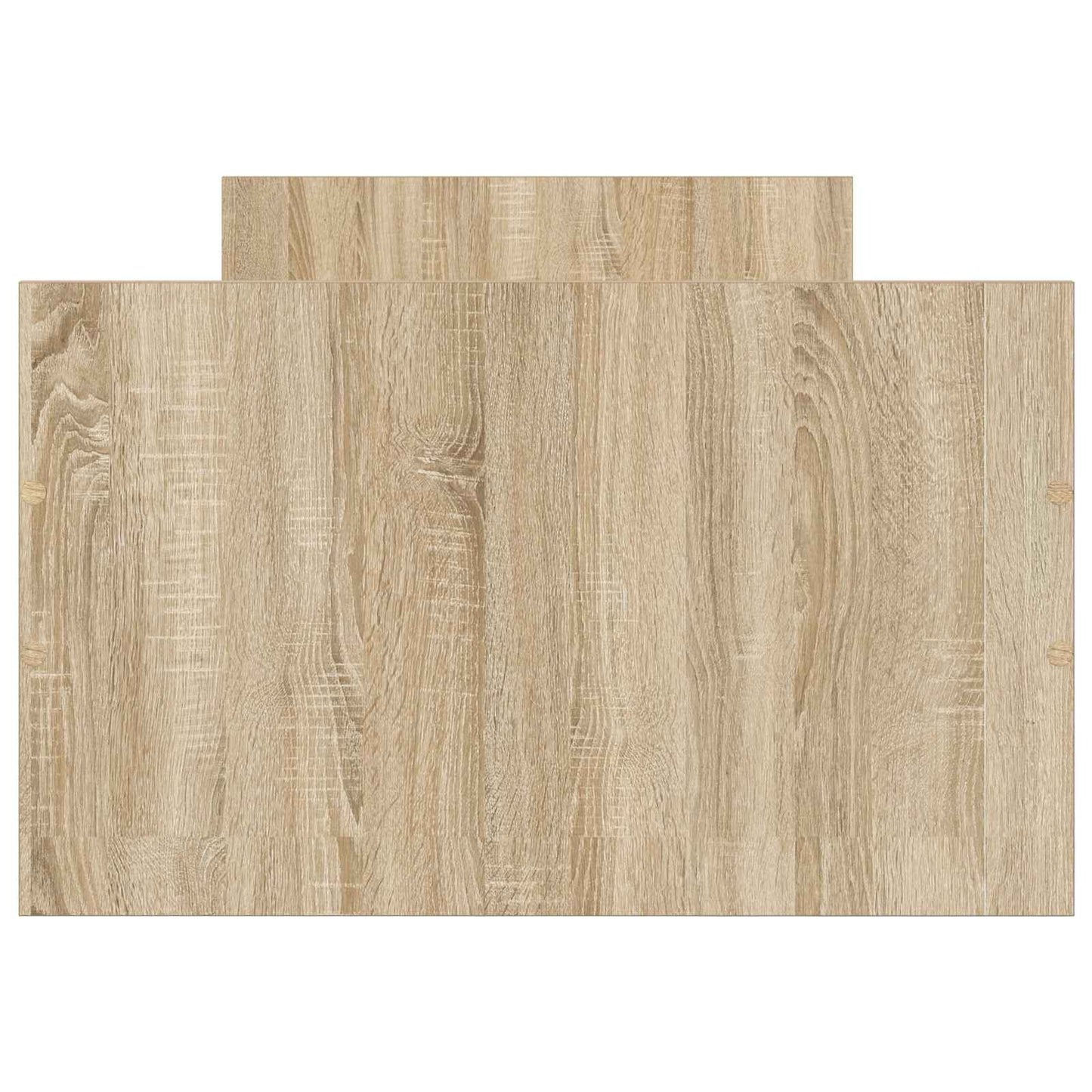 Sengeramme med oppbevaring Sonoma eik 80 x 200 cm
