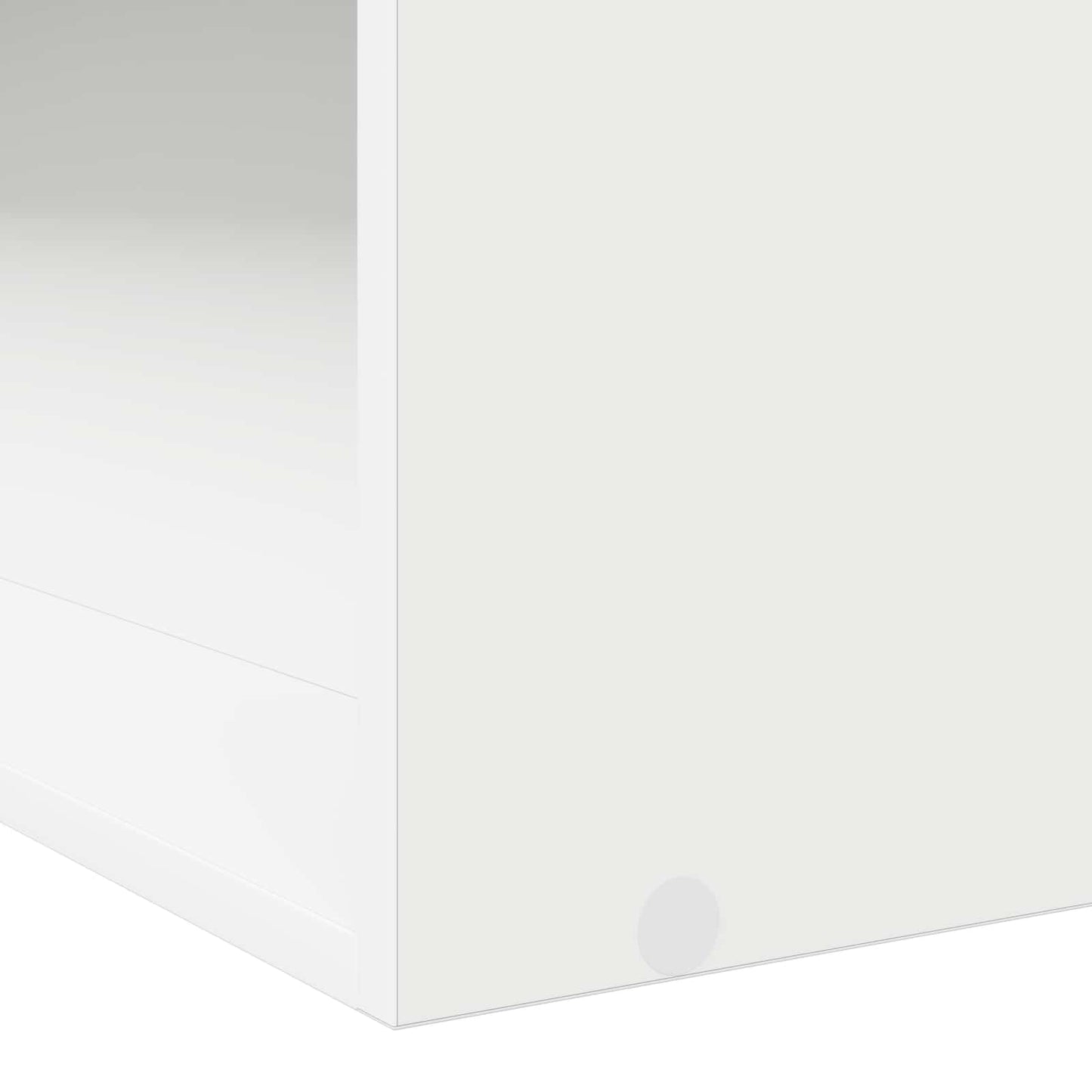 Sengeramme med oppbevaring Hvit 80 x 200 cm Konstruert tre