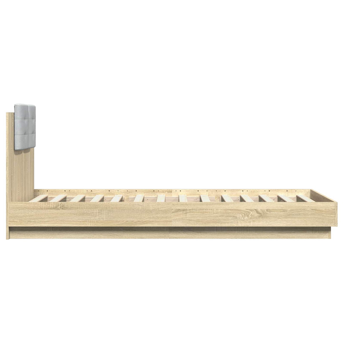 Sengestamme med hodegatt Sonoma eik 80 x 200 cm Konstruert tre