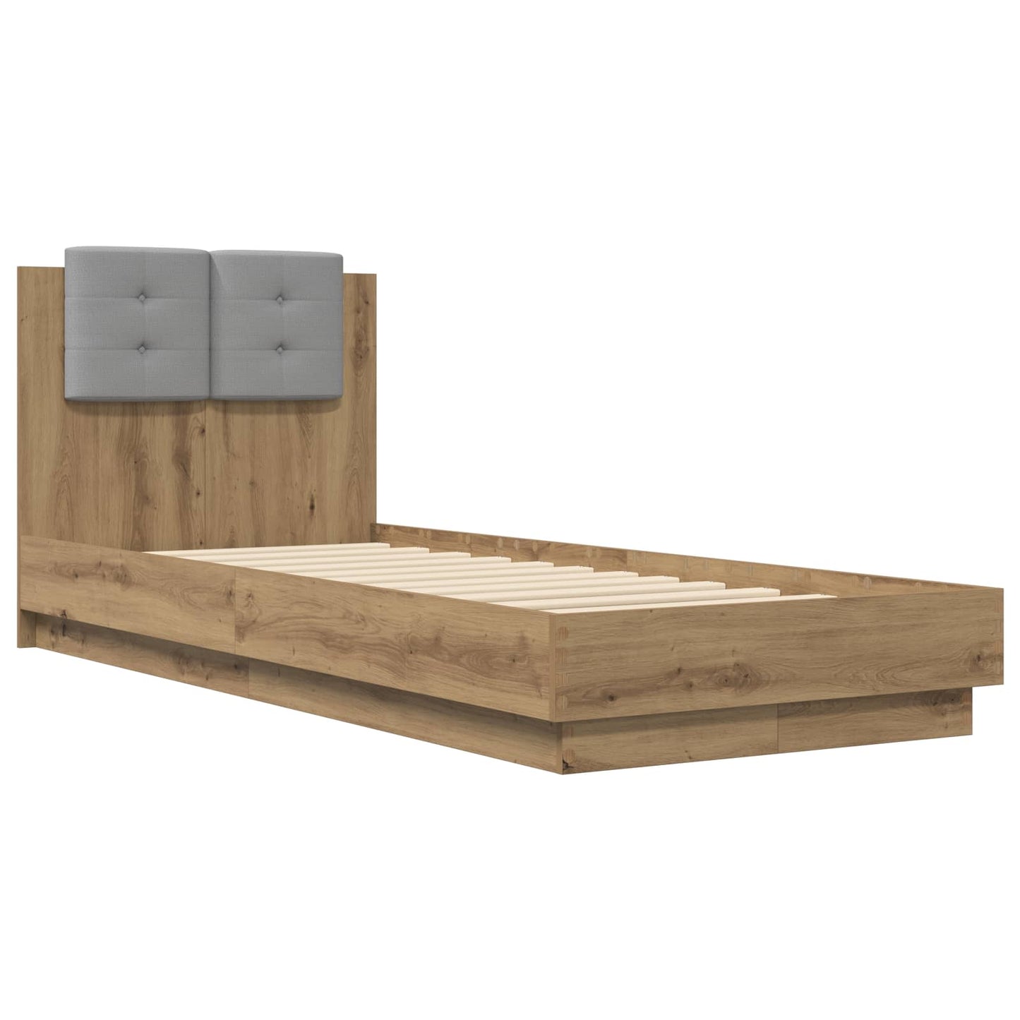 Sengestamme med hodegatt Artisan eik 80 x 200 cm Konstruert tre