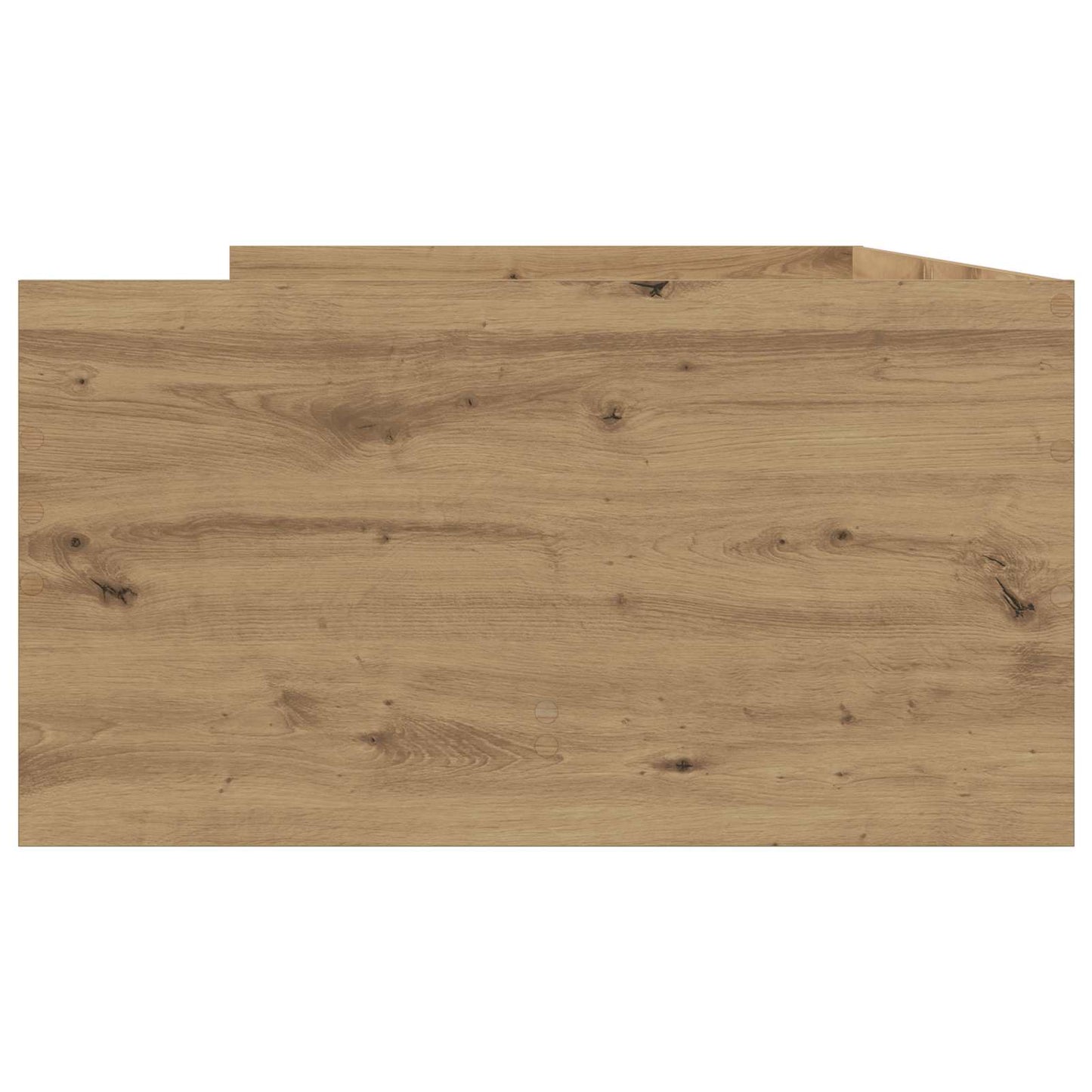 Sengeramme med oppbevaring Artisan eik 80 x 200 cm