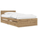 Sengestamme med hodegatt Artisan eik 80 x 200 cm Konstruert tre