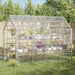 Plante Dekke Gjennomsiktig 5 × 3,5 m PVC