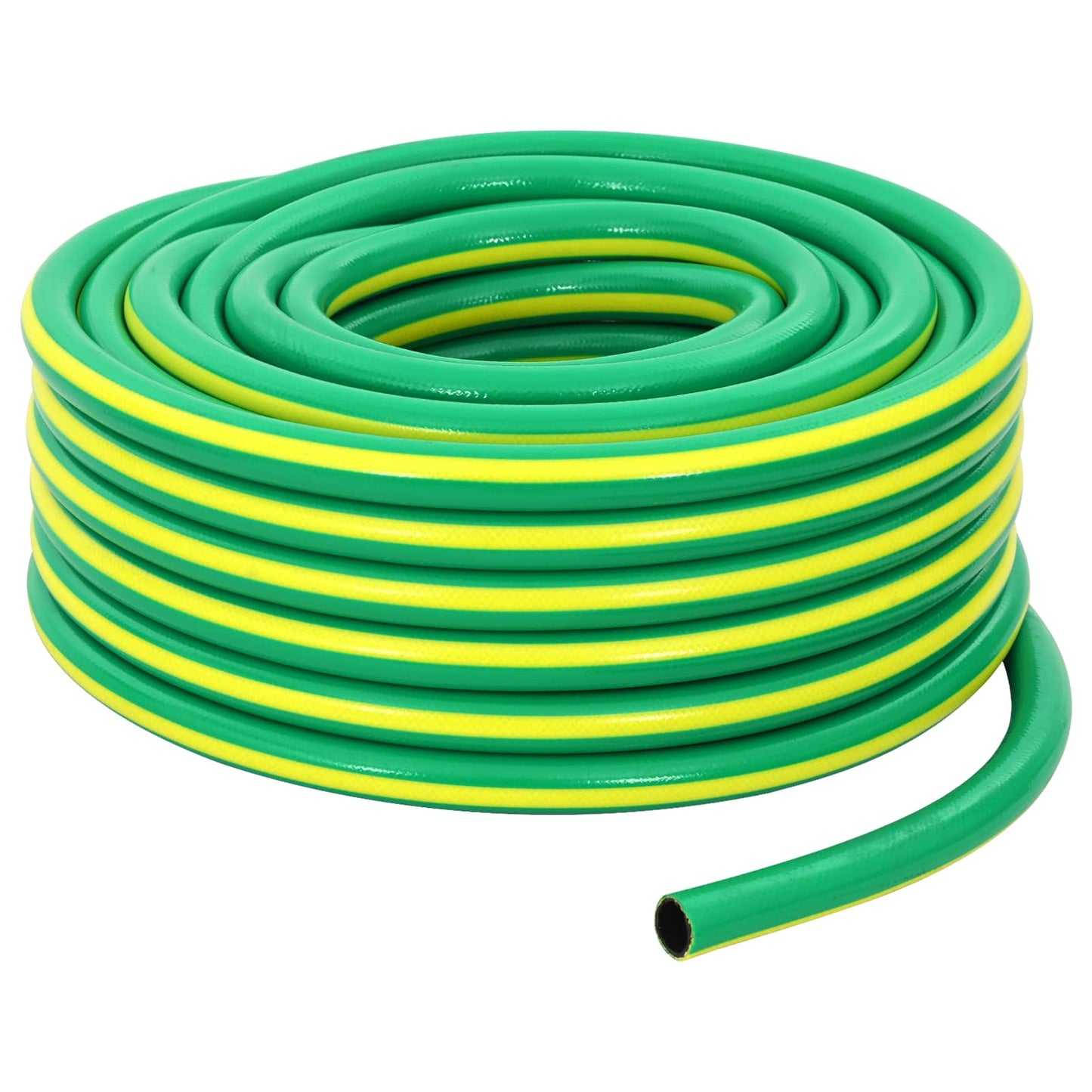 Hageslange 5-Lags Grønn og gul 1 / 2'' 50 m PVC