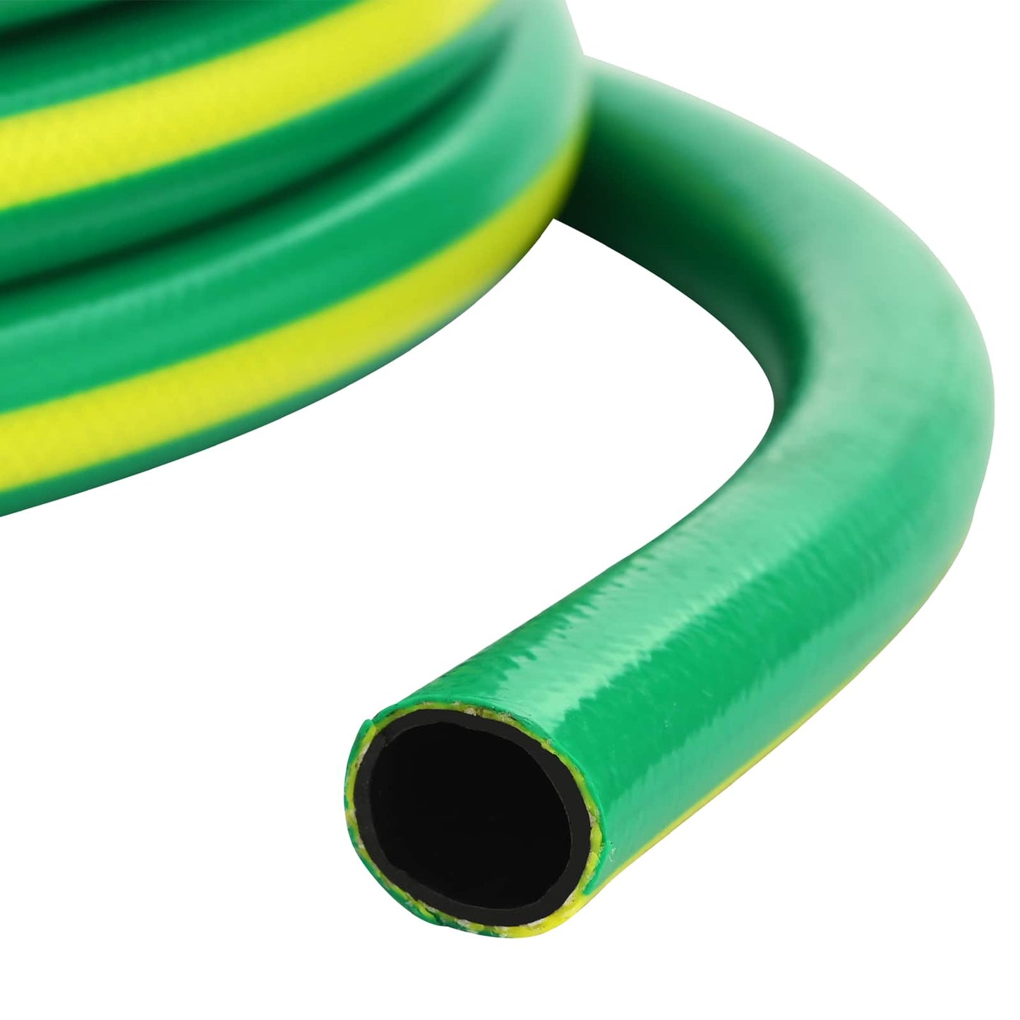 Hageslange 5-Lags Grønn og gul 1" 30 m PVC
