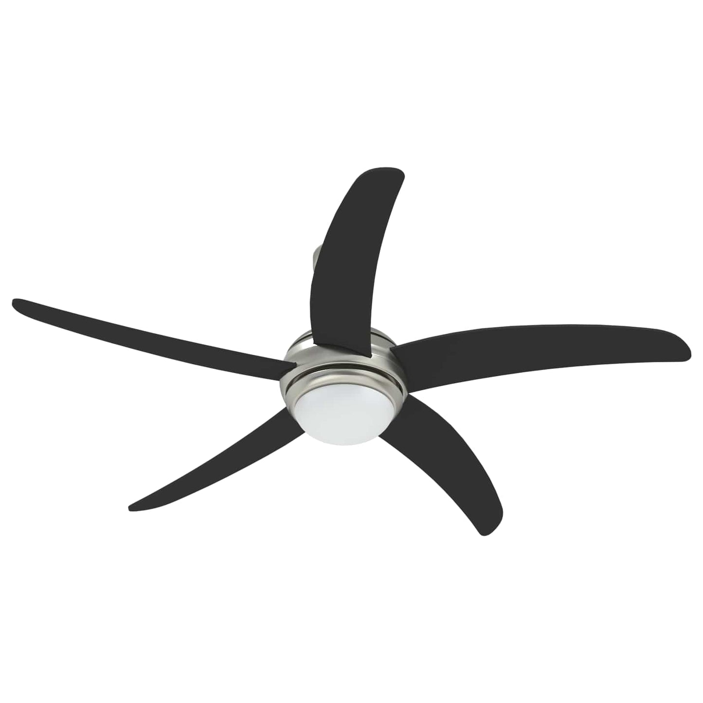 Takvifte med lys og fjernkontroll Ø 130 cm Svart
