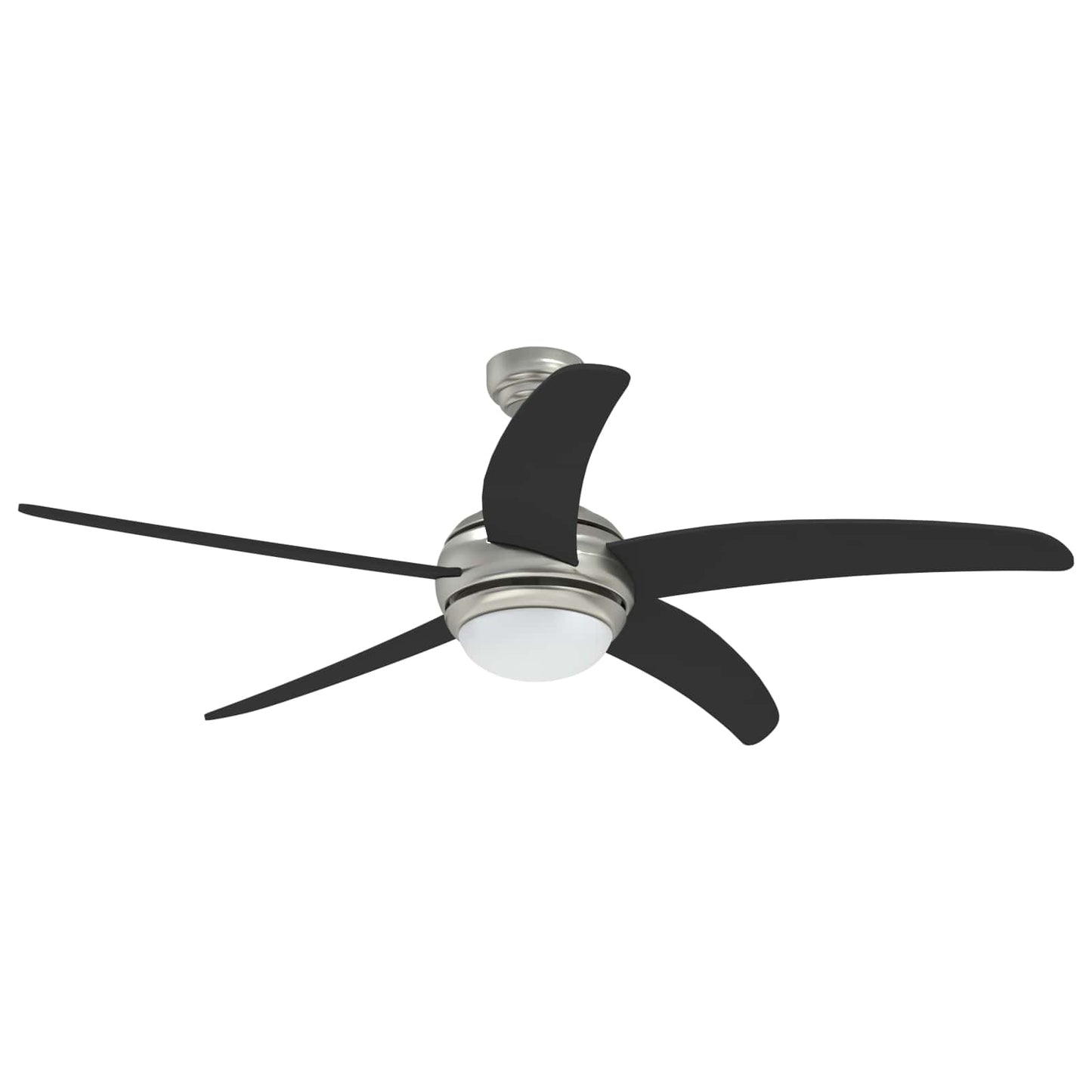 Takvifte med lys og fjernkontroll Ø 130 cm Svart