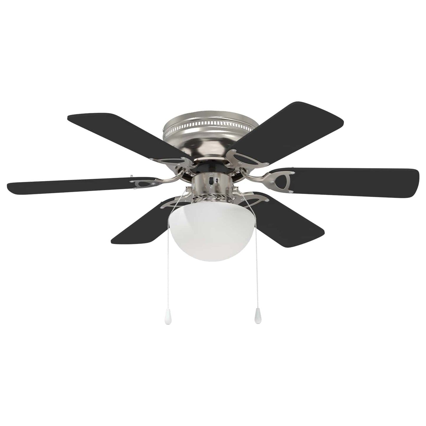 Takvifte med lys Ø 82 cm Svart