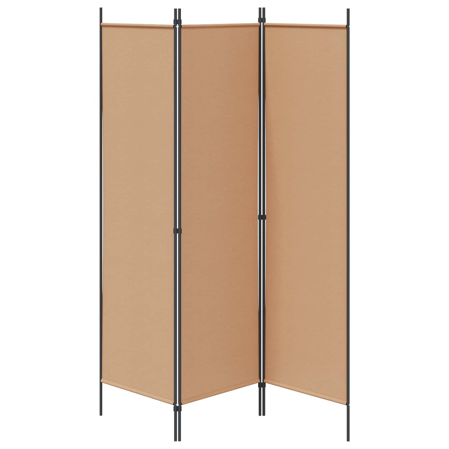 Romdeler Beige 150 x 180 cm Stoff