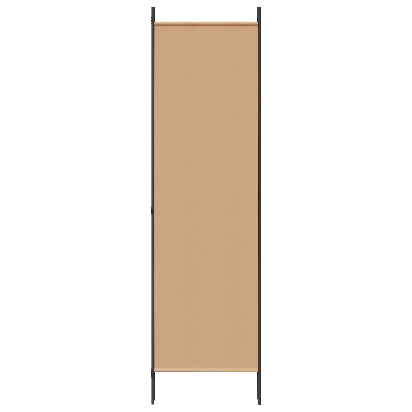 5-panel romdeler Beige 250 x 180 cm Stoff