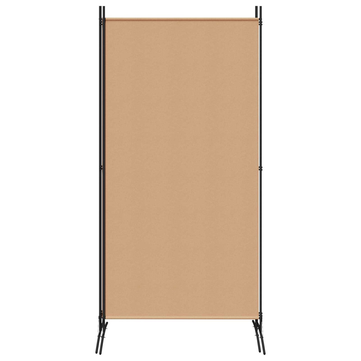 3-panel romdeler Beige 260 x 180 cm Stoff