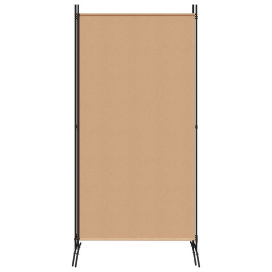 3-panel romdeler Beige 260 x 180 cm Stoff