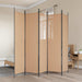 5-panel romdeler Beige 250 x 200 cm Stoff