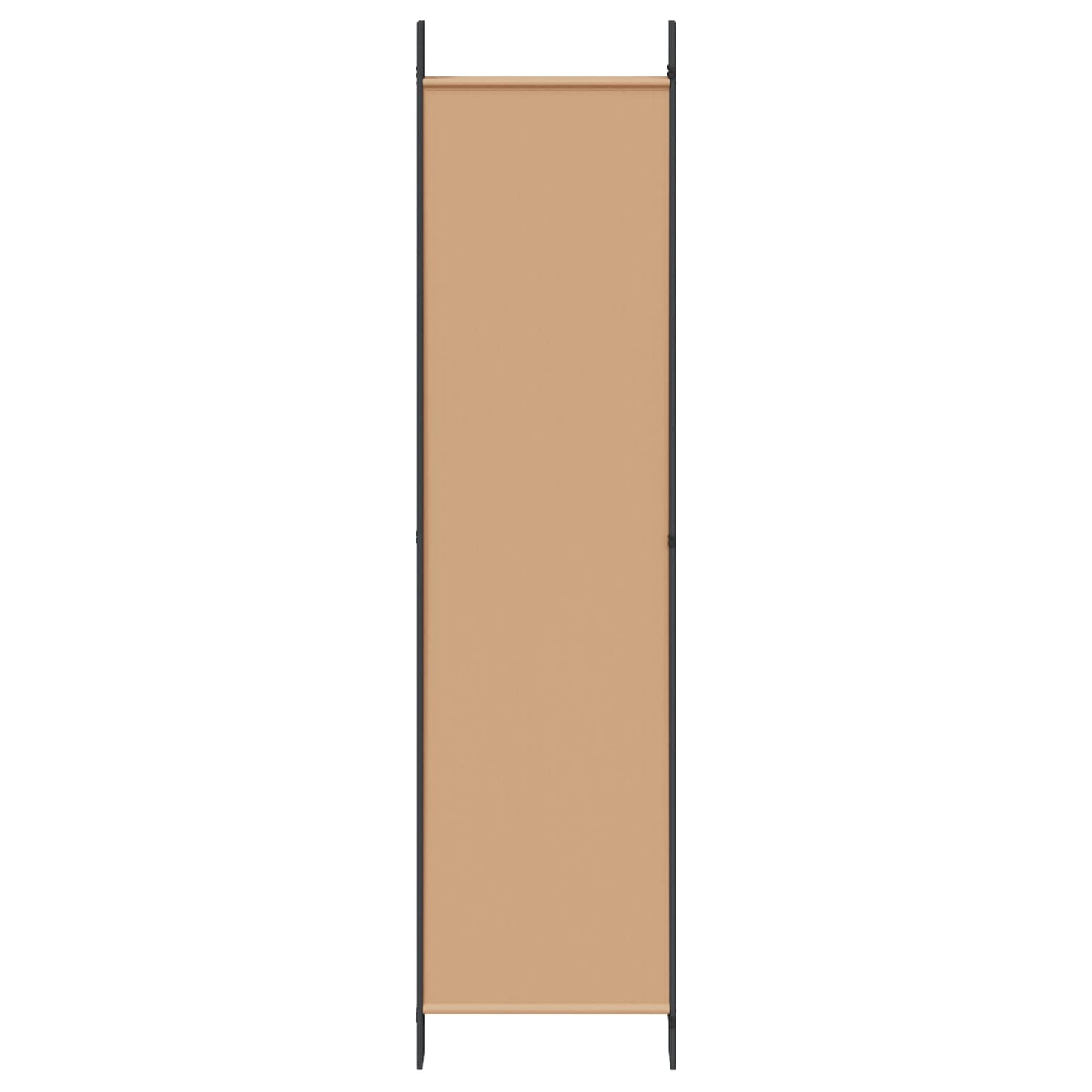 6-Panels Romdeler Beige 300 x 200 cm Stoff