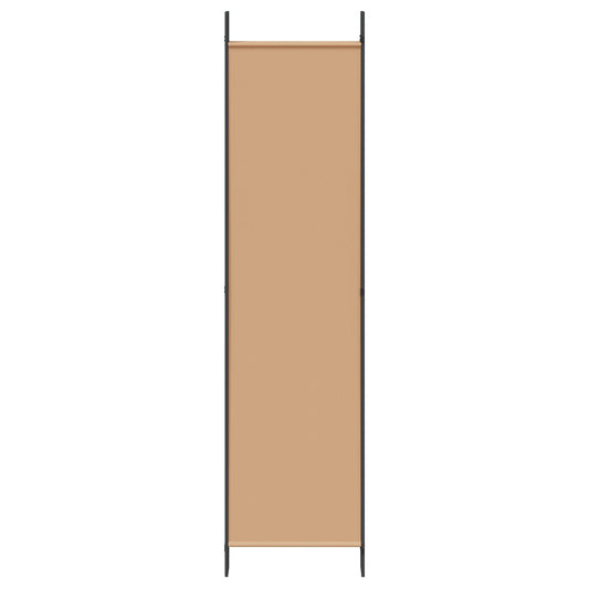 6-Panels Romdeler Beige 300 x 200 cm Stoff