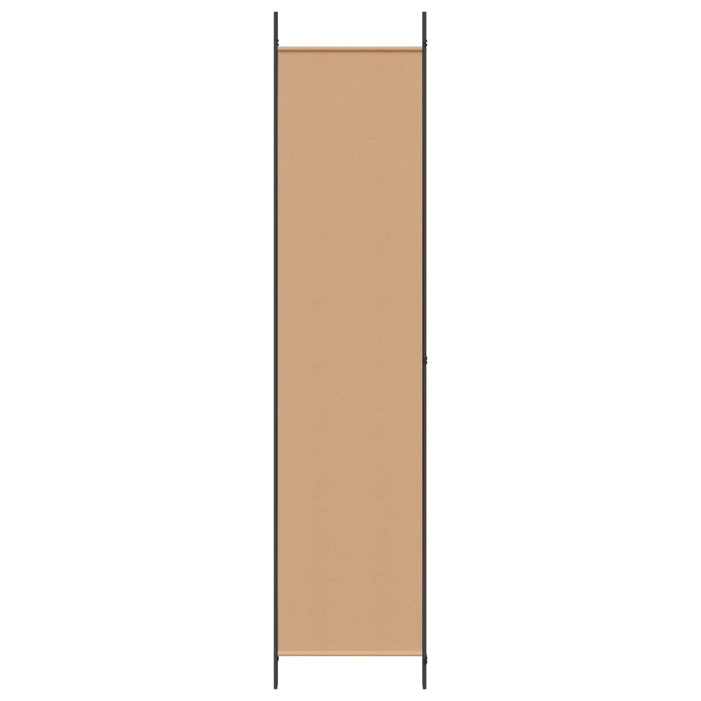 3-panel romdeler Beige 150 x 220 cm Stoff