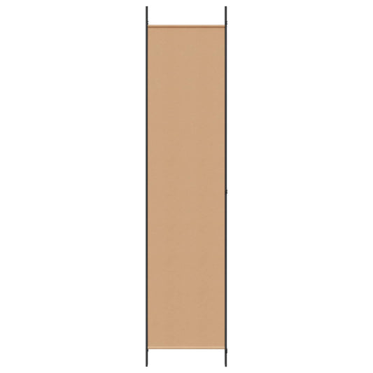 3-panel romdeler Beige 150 x 220 cm Stoff