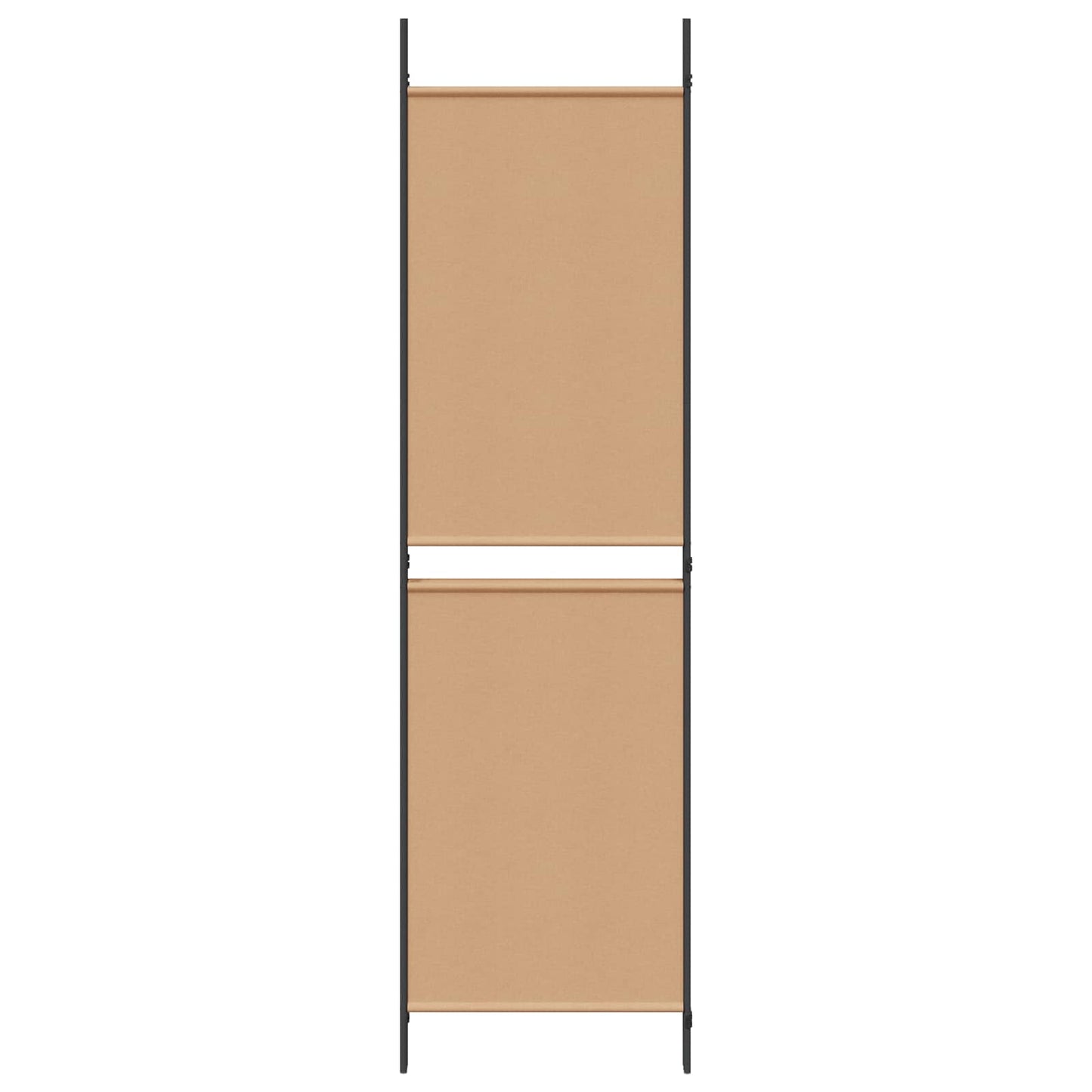 3-panel romdeler Beige 150 x 180 cm Stoff