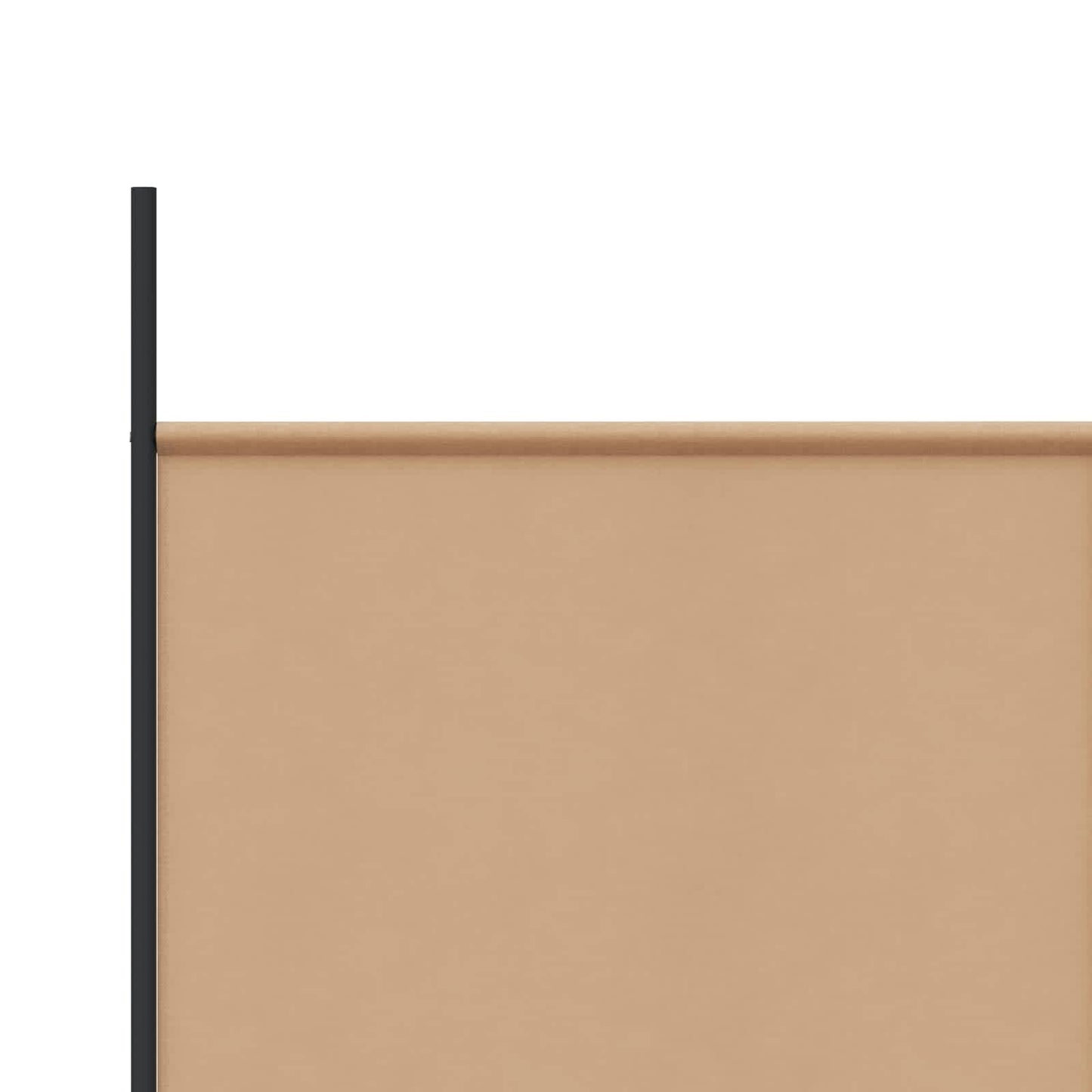5-panel romdeler Beige 250 x 180 cm Stoff