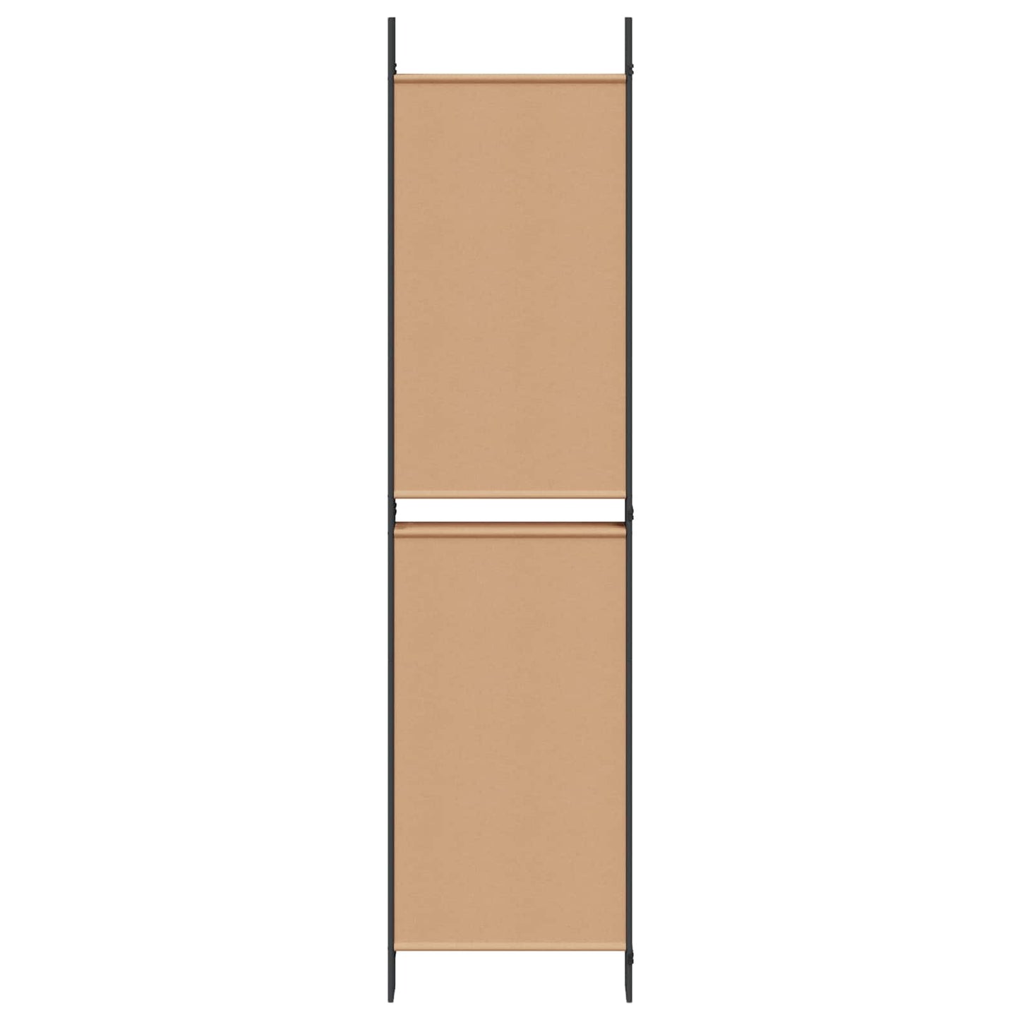 6-Panels Romdeler Beige 300 x 200 cm Stoff