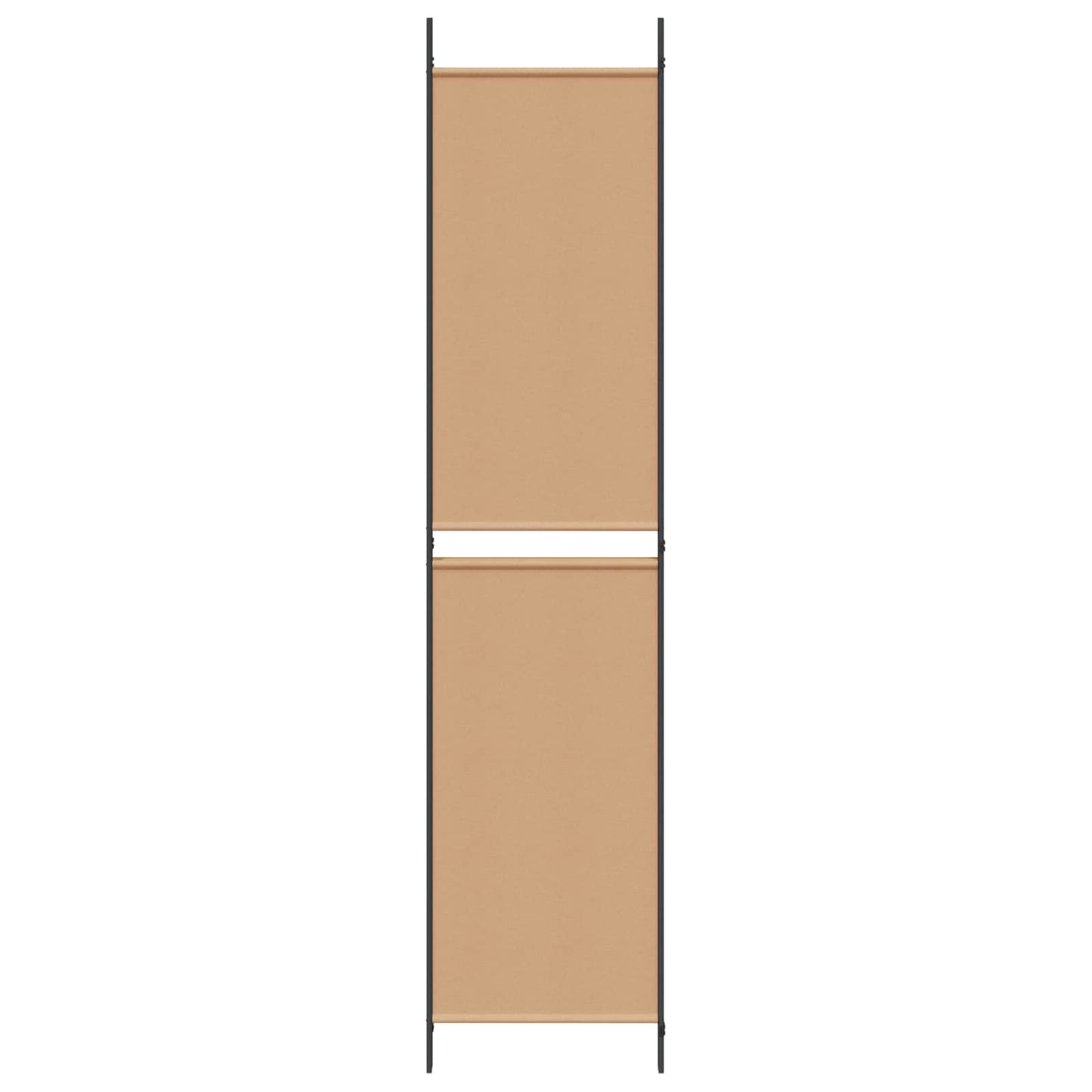 3-panel romdeler Beige 150 x 220 cm Stoff