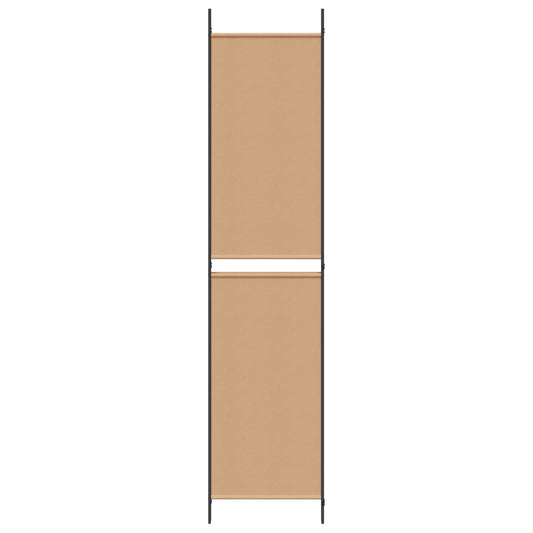 3-panel romdeler Beige 150 x 220 cm Stoff