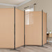 5-panel romdeler Beige 433 x 180 cm Stoff