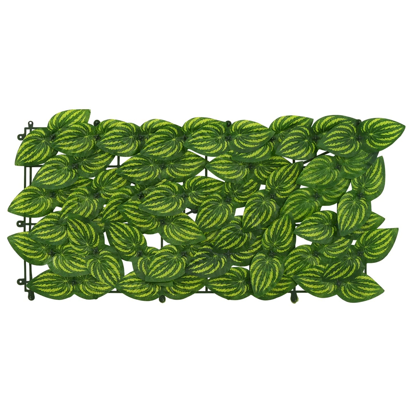 Balkong skjerm med blader Grønn og gul 300 x 150 cm