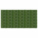 Balkong skjerm med blader 300 x 150 cm Polyetylen og stoff