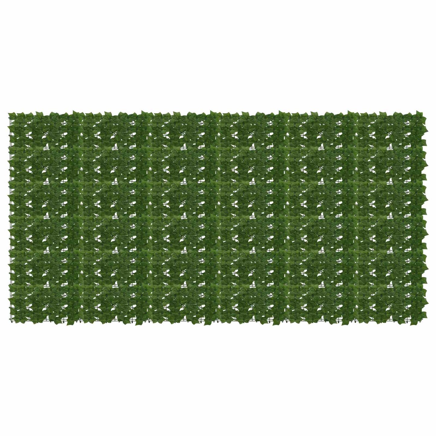 Balkong skjerm med blader 300 x 150 cm Polyetylen og stoff