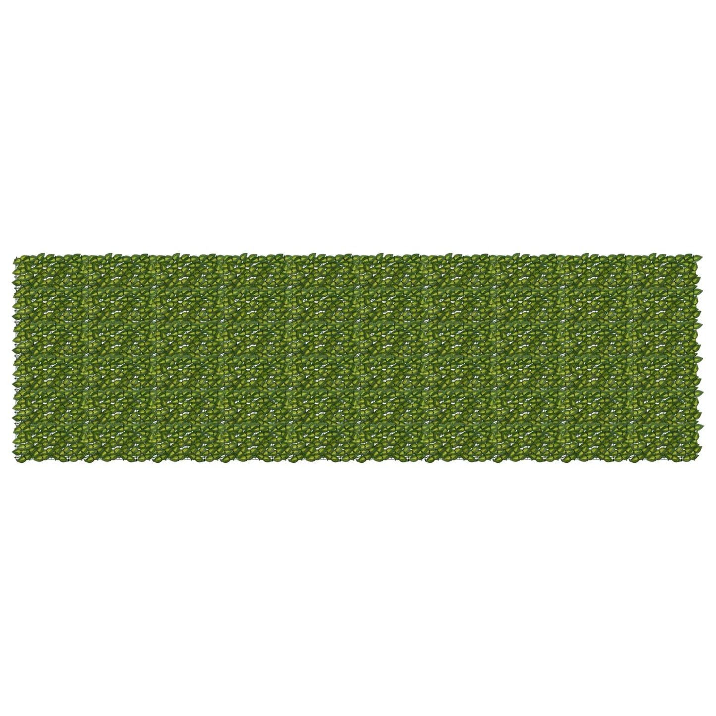 Balkong skjerm med blader Grønn og gul 500 x 150 cm