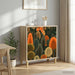 Serviesskap ZAANDAM Sonoma 69 x 33 x 75 cm Konstruert tre