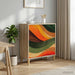Serviesskap BONN Sonoma 69 x 33 x 75 cm Konstruert tre