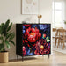 Serviesskap KIEL Svart eik 69 x 33 x 76 cm Konstruert tre