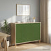 Serviesskap GELEEN Sonoma 102 x 33 x 75 cm Konstruert tre