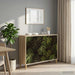 Serviesskap ELBURG Sonoma 102 x 33 x 75 cm Konstruert tre