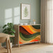 Serviesskap BONN Sonoma 102 x 33 x 75 cm Konstruert tre
