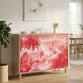 Serviesskap AACHEN Sonoma 102 x 33 x 75 cm Konstruert tre