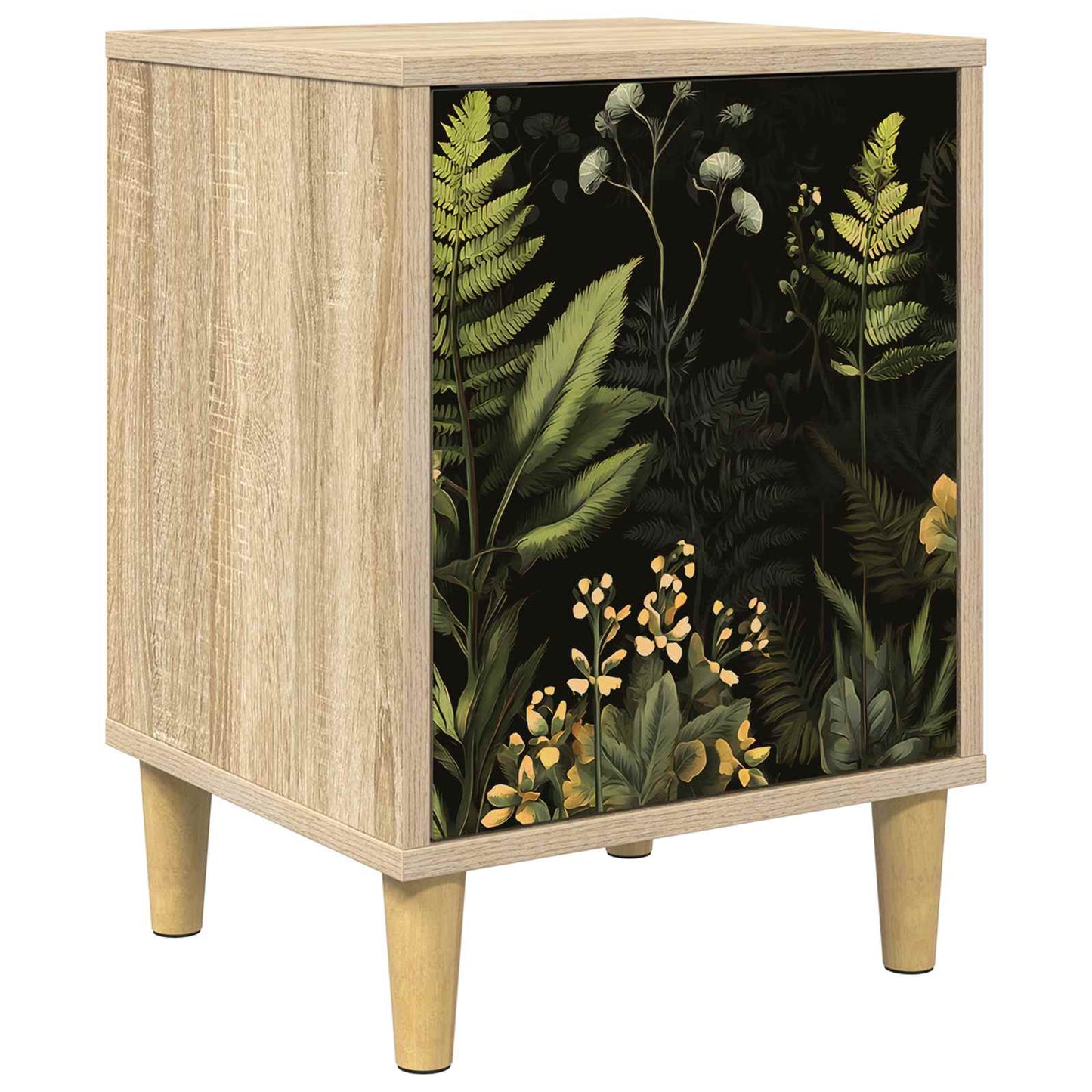 Nattbordskap RHENEN Sonoma eik 36 x 33 x 50 cm Konstruert tre