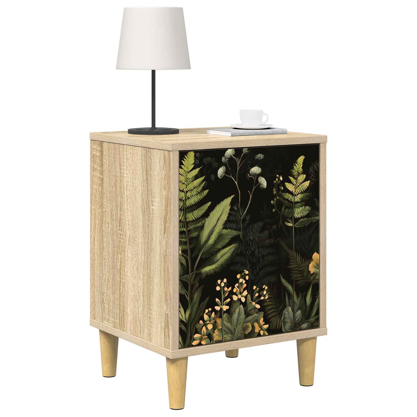 Nattbordskap RHENEN Sonoma eik 36 x 33 x 50 cm Konstruert tre