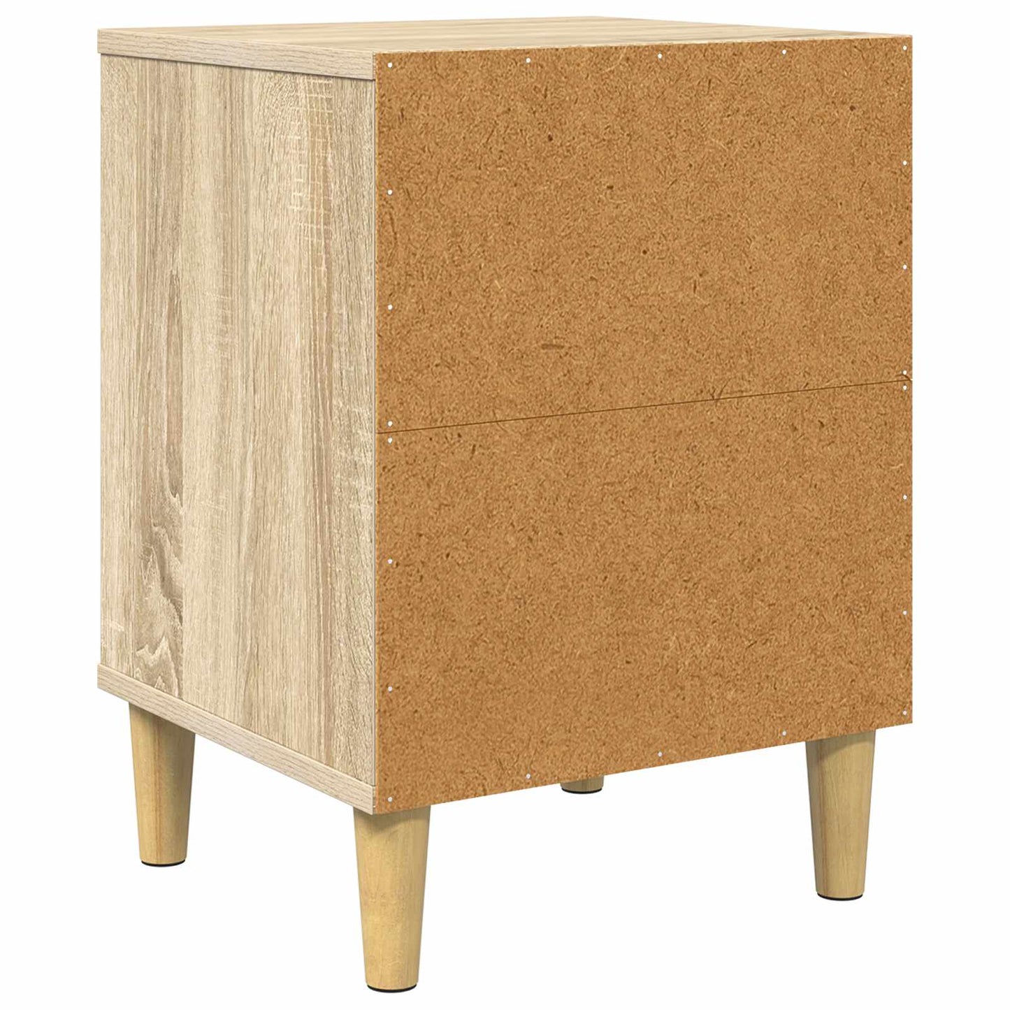 Nattbordskap HEESCH 2 stk. Sonoma eik 36 x 33 x 50 cm